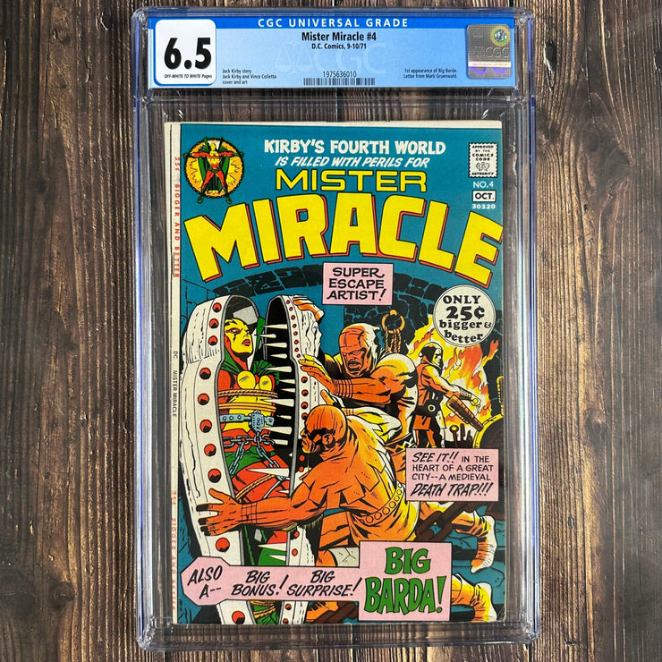 Bry's Comics 1  Mister Miracle #4 CGC 6.5, 1st appearance of Big Barda