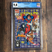 Bry's Comics 1 New Mutants #100 CGC 9.8 WP, 1st team app of X-Force