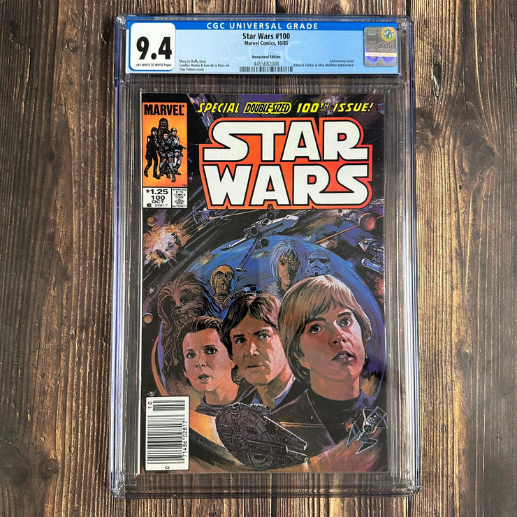 Bry's Comics 1 Star Wars #100 CGC 9.4 Newsstand, Milestone issue #100