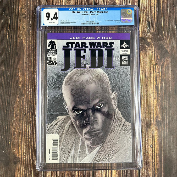 Bry's Comics 1 Star Wars: Jedi - Mace Windu #nn CGC 9.4 1st app of Asajj Ventress & Sian Jeisel