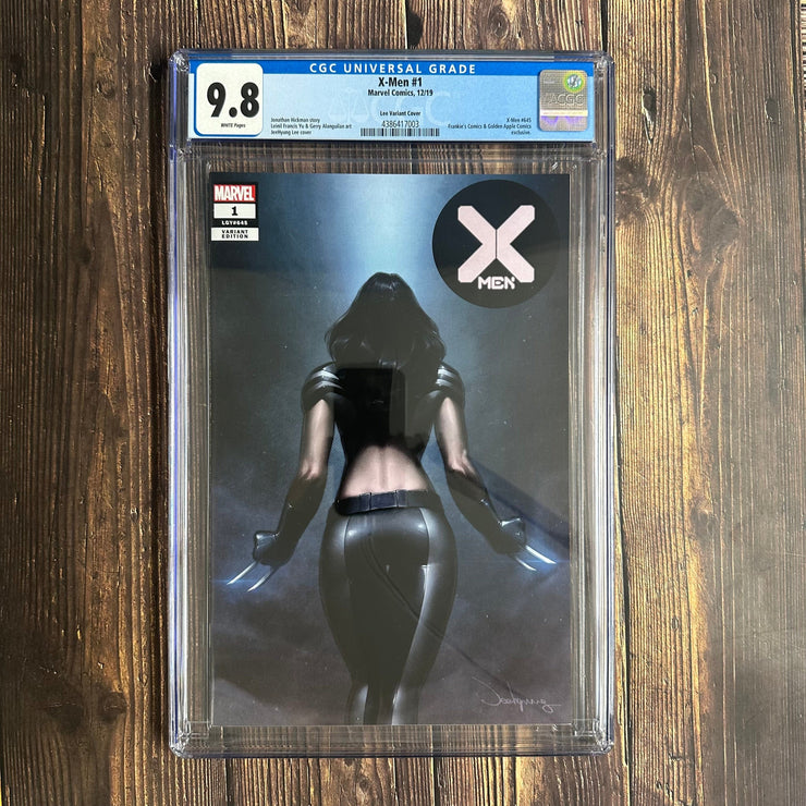 Bry's Comics 6Boxes- X-Men #1 CGC 9.8 WP, JeeHuyng Lee Variant Cover, Virgin Edition