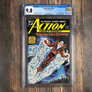 Bry's Comics * Action Comics #619 CGC 9.8 WP COOL Cover art by Esteban Maroto