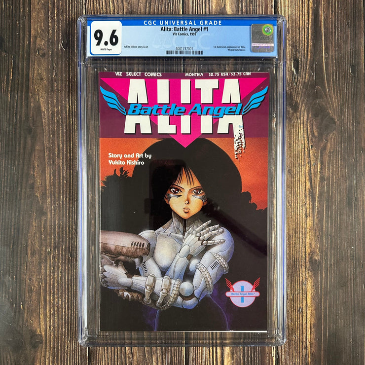 Bry's Comics Alita: Battle Angel #1 CGC 9.6 1st appearance of Battle Angel, Alita