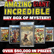 Bry's Comics Amazing Giant Incredible Bry Box of Mystery! Over $50,000 in Prizes! AF15 & MORE!