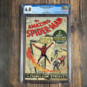 Bry's Comics Amazing Spider-Man #1 CGC 6.0 U.K. Price Variant *Not Sold Out* 2nd appearance of Spider-Man!