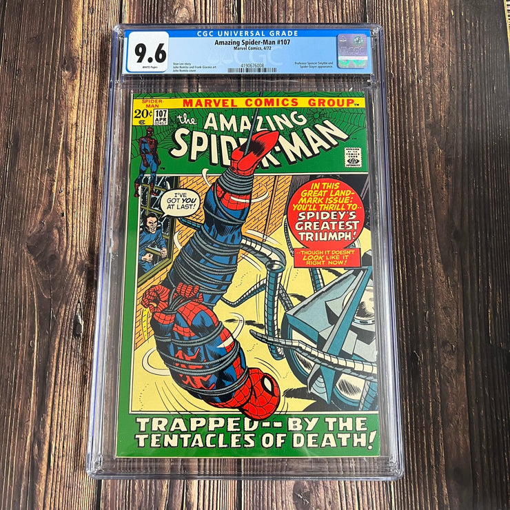 Bry's Comics Amazing Spider-Man #107 CGC 9.6 App of Spider-Slayer & more!