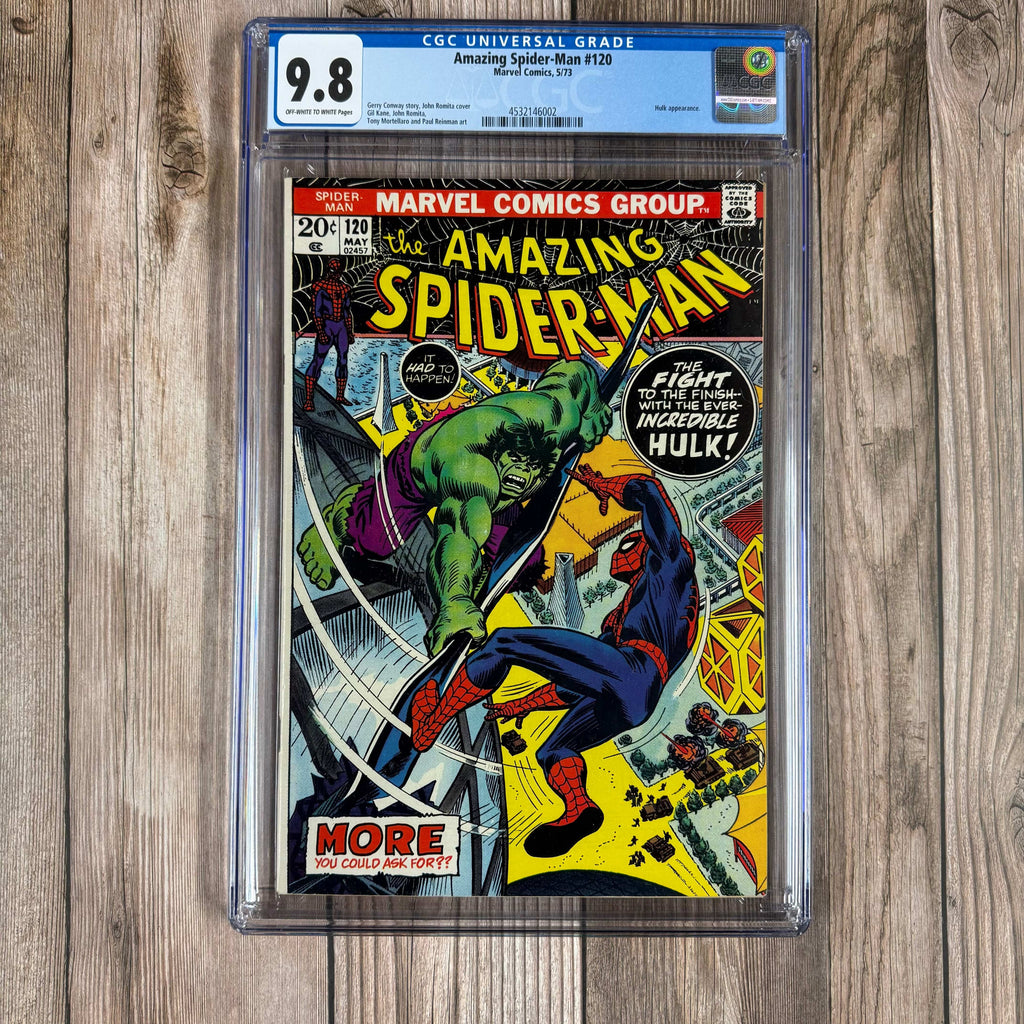 Bry's Comics Amazing Spider-Man #120 CGC 9.8 Spider-Man vs Hulk battle (part two)