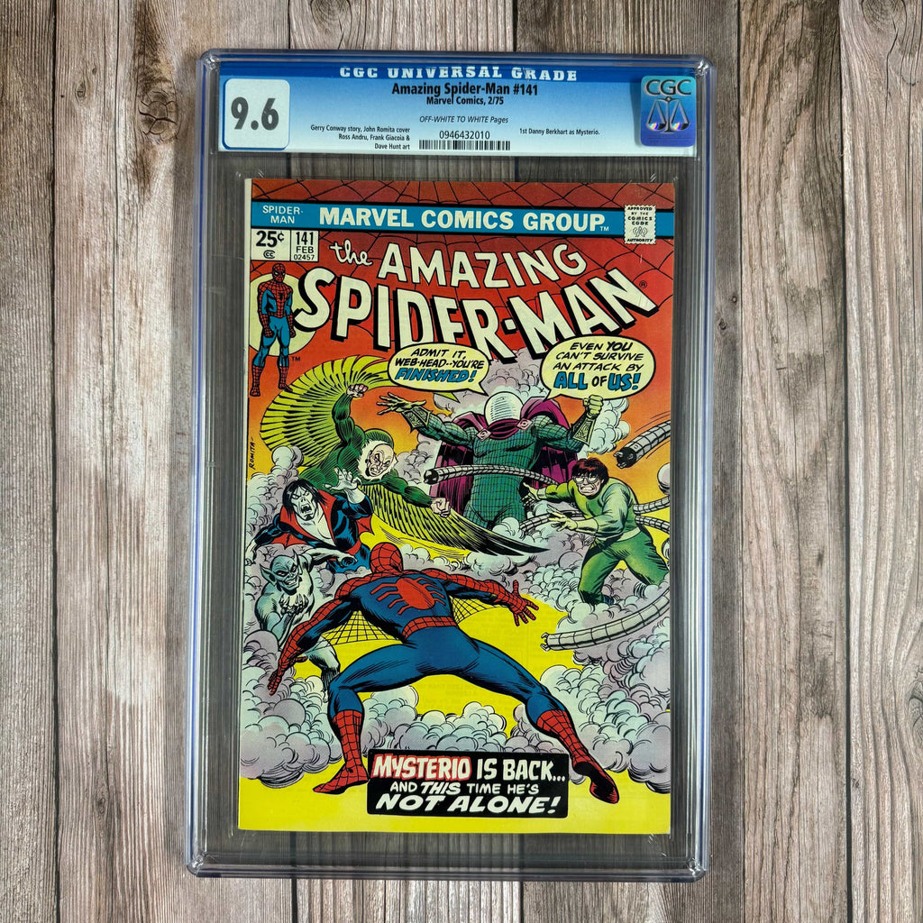 Bry's Comics Amazing Spider-Man #141 CGC 9.6 1st appearance of the second Mysterio (Dan Berkhart)