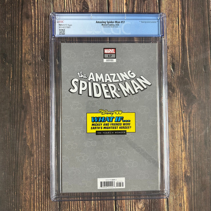 Bry's Comics Amazing Spider-Man #17 CGC 9.8 Pastrovicchio Sketch Cover 1:100 1st team appearance of the Insidious Six