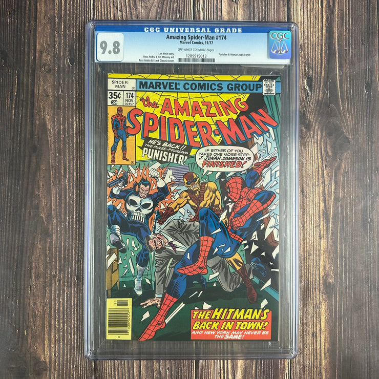 Bry's Comics Amazing Spider-Man #174 CGC 9.8 Cover Art by Ross Andru