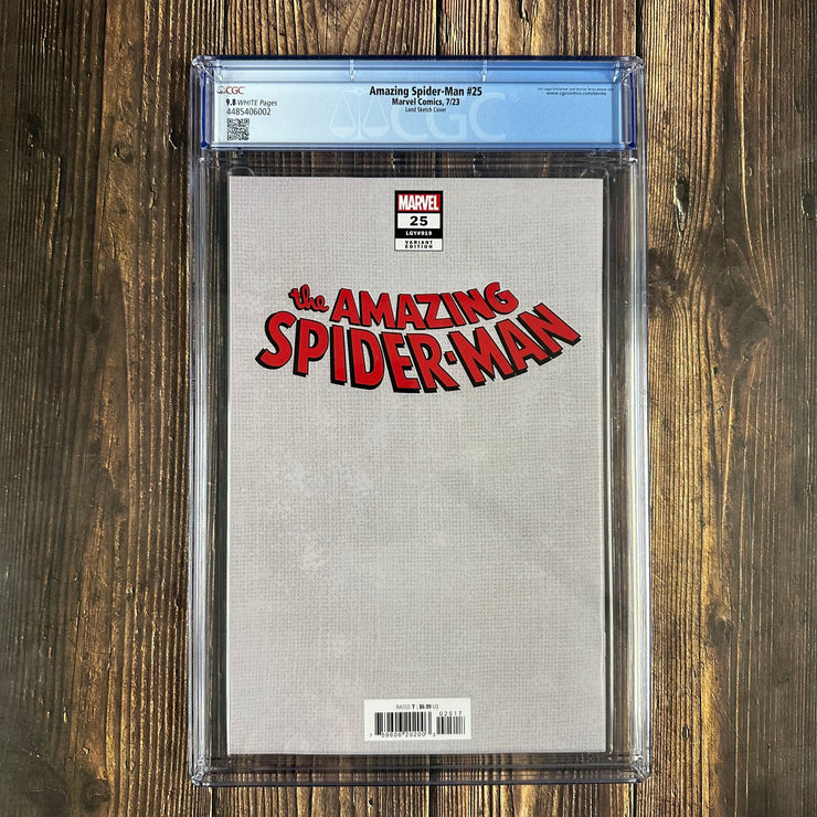 Bry's Comics Amazing Spider-Man #25 CGC 9.8 Origin of Mary Jane's Jackpot bracelet 1:50