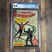 Bry's Comics * Amazing Spider-Man #3 CGC 4.0 1st appearance, cover and origin of Dr. Octopus