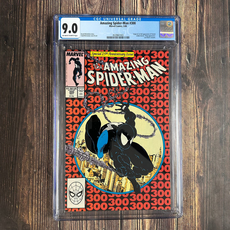 Bry's Comics Amazing Spider-Man #300 CGC 9.0 1st full appearance of Venom