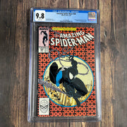 Bry's Comics * Amazing Spider-Man #300 CGC 9.8 WP ICONIC COVER by Todd McFarlane 1st full appearance of Venom