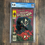 Bry's Comics *Amazing Spider-Man #316 CGC 9.0 WP ICONIC Cover by Todd McFarlane 1st full cover appearance of Venom NEWSSTAND EDITOIN