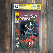 Bry's Comics Amazing Spider-Man #316 CGC 9.2 SS Todd McFarlane Custom Label