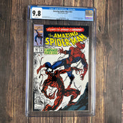 Bry's Comics *  Amazing Spider-Man #361 CGC 9.8 WP 1st full appearance of Carnage