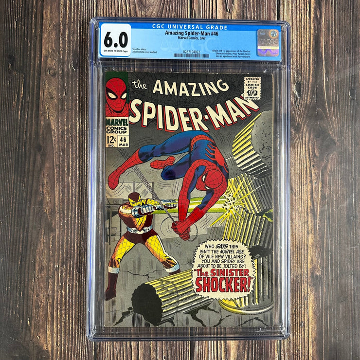 Bry's Comics Amazing Spider-Man #46 CGC 6.0 1st appearance of the Shocker