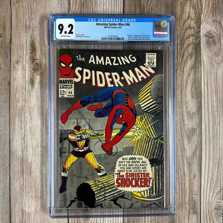 Bry's Comics Amazing Spider-Man #46 CGC 9.2 1st appearance of the Shocker