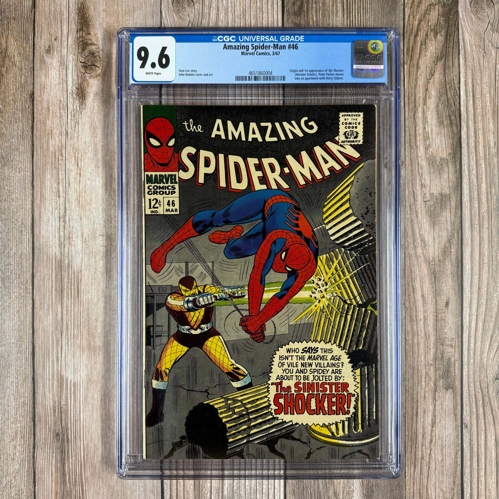 Bry's Comics Amazing Spider-Man #46 CGC 9.6 WP 1st appearance and Origin of the Shocker *Trade Avail.