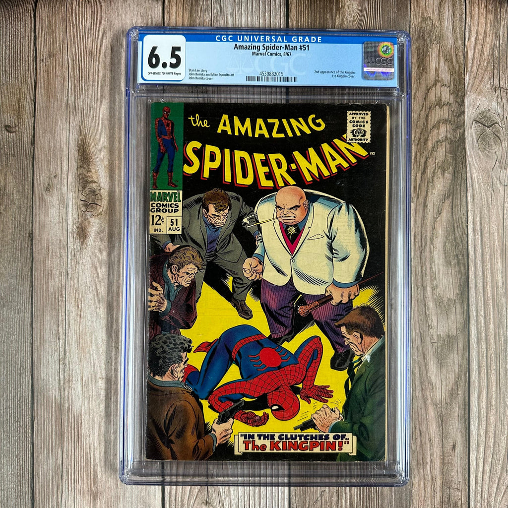 Bry's Comics Amazing Spider-Man #51 CGC 6.5 1st appearance of Robbie Robertson & 1st cover of Kingpin