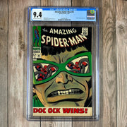 Bry's Comics Amazing Spider-Man #55 CGC 9.4 ICONIC cover art by John Romita Sr.