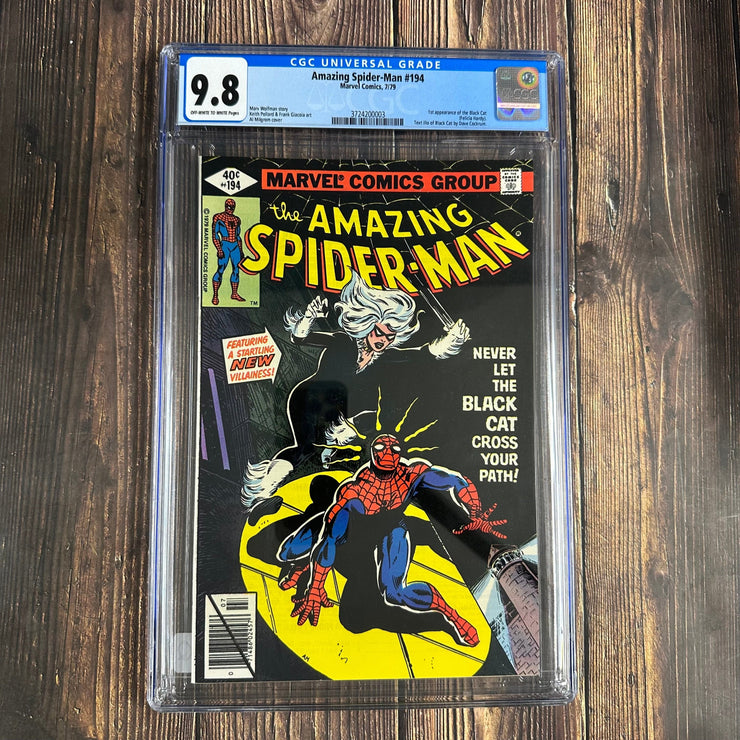 Bry's Comics * Amazing Spider-Man #78 CGC 9.8 1st appearance of the Black Cat