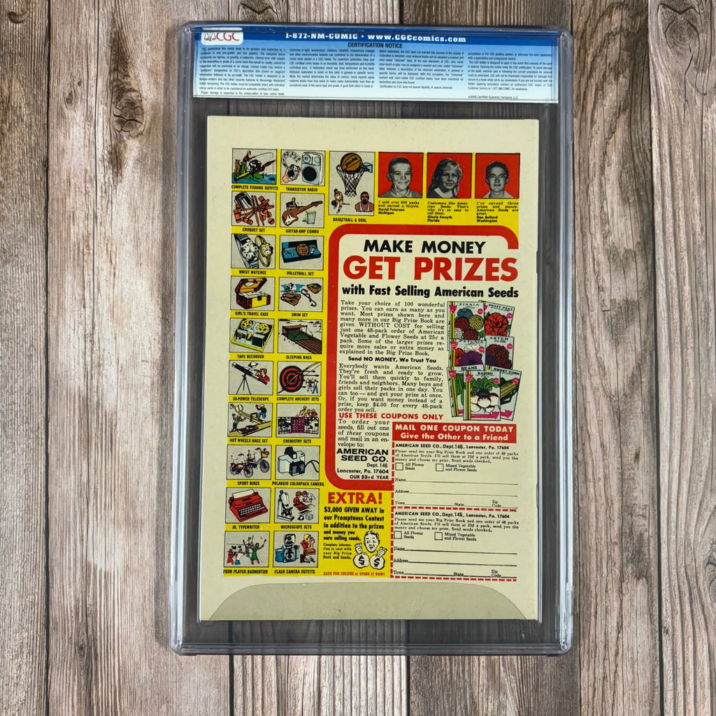 Bry's Comics Amazing Spider-Man #97 CGC 9.8 WP Drug addiction plot not approved by the Comics Code Authority.