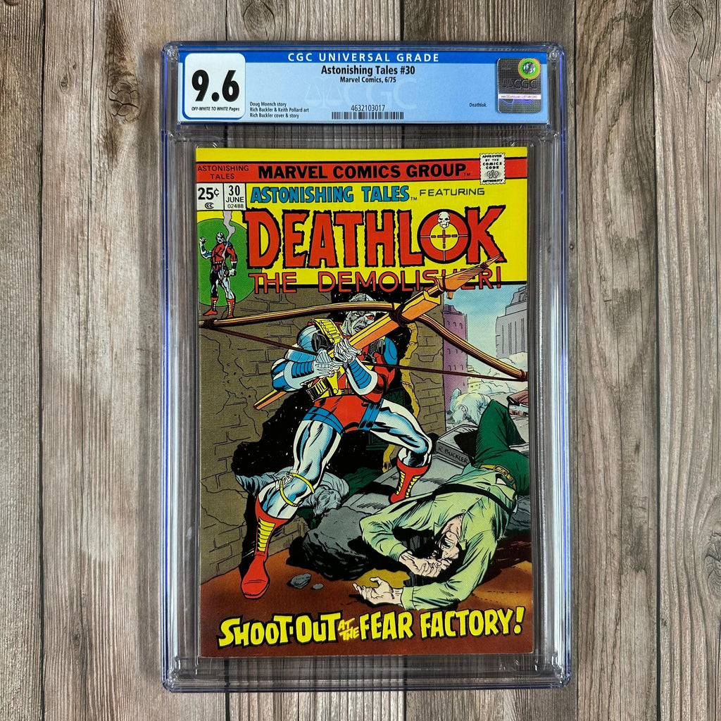 Bry's Comics Astonishing Tales #30 CGC 9.6 Cover Art by Rich Buckler