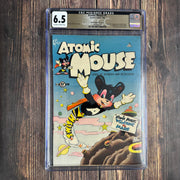 Bry's Comics Atomic Mouse #1 CGC 6.5 PEDIGREE GRADE 1st appearance and origin of Atomic Mouse