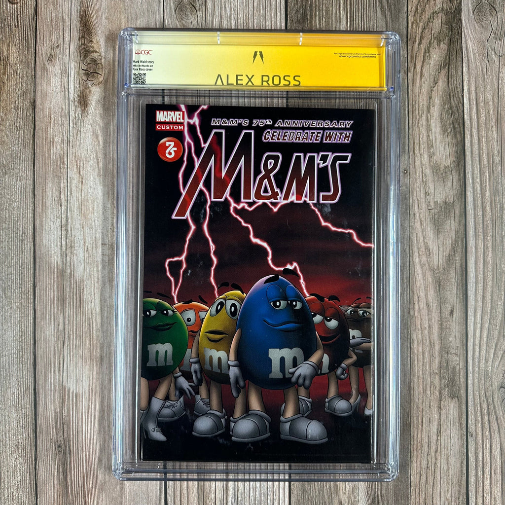 Bry's Comics Avengers #2 CGC 9.8 WP Custom Label, SS Signed by Alex Ross Cover art featuring Kang, Rama-Tut, Immortus, Iron Lad & Scarlet Centurion (cert:9001)