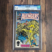 Bry's Comics Avengers #257 CGC 9.8 1st appearance of Nebula, the adopted daughter of Thanos