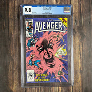 Bry's Comics *  Avengers #265 CGC 9.8 WP Cover art by Tom Palmer