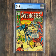 Bry's Comics Avengers #83 CGC 5.5 1st appearance of Valkyrie, Enchantress in disguise