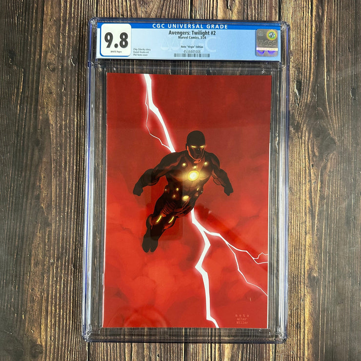 Bry's Comics Avengers: Twilight #2 CGC 9.8 1:200 1st appearance of Bullseye, Ramona Jones (RARE)