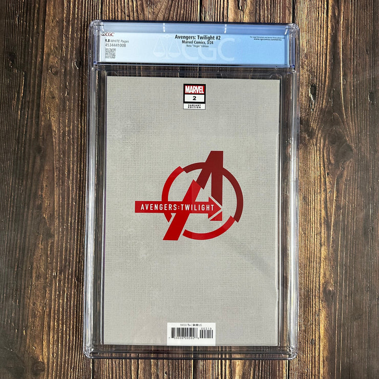 Bry's Comics Avengers: Twilight #2 CGC 9.8 1:200 1st appearance of Bullseye, Ramona Jones (RARE)