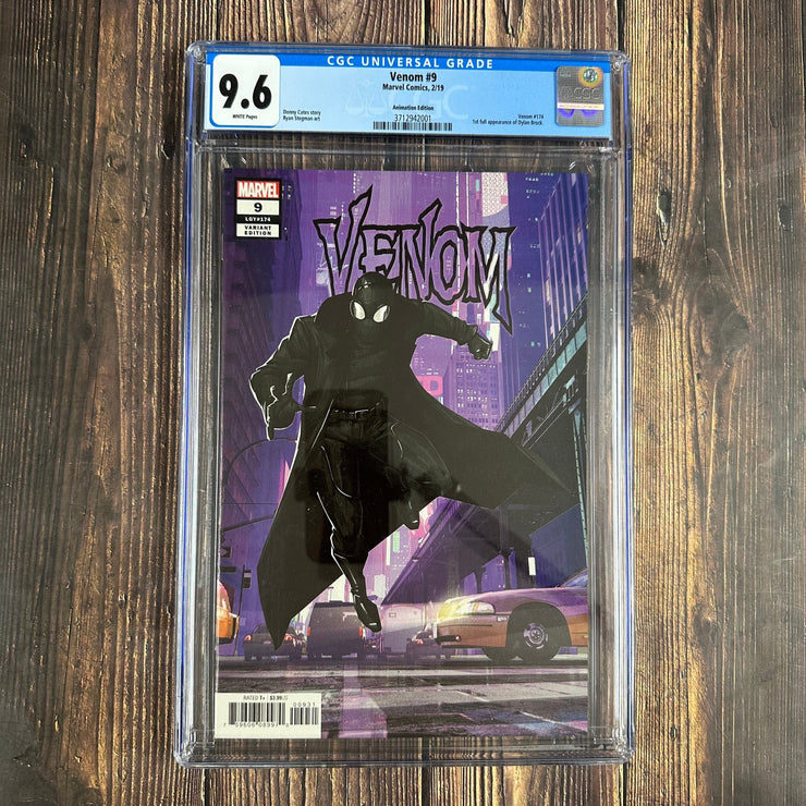 Bry's Comics *B0X02 Venom #9 CGC 9.6 WP 1:10 Variant Cover Art by Ryan Stegman, 1st full appearance of Dylan Brock