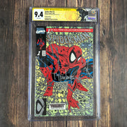 Bry's Comics *B0X03 Spider-Man #1 CGC 9.4 WP Custom Lablel, SS Signed by Todd McFarlane, Platinum Edition Cover Art by Todd McFarlane
