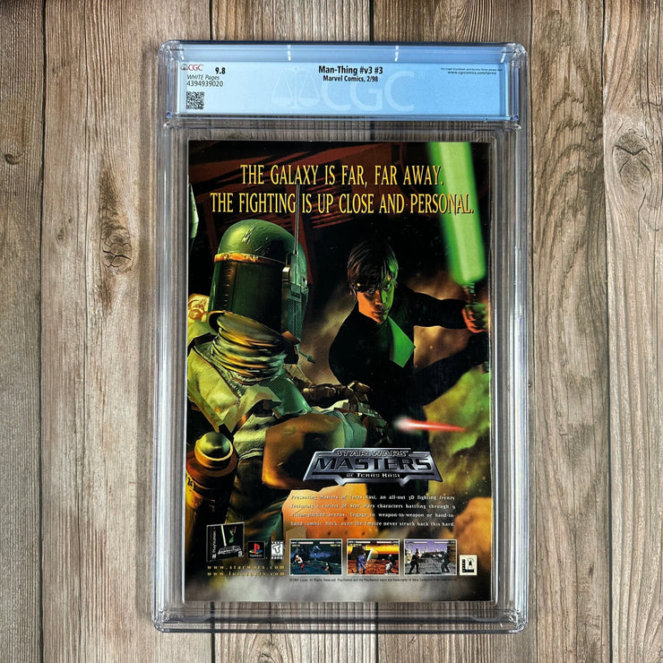 Bry's Comics *B0X04 Man-Thing #3 CGC 9.8 WP Cover by Liam Sharp