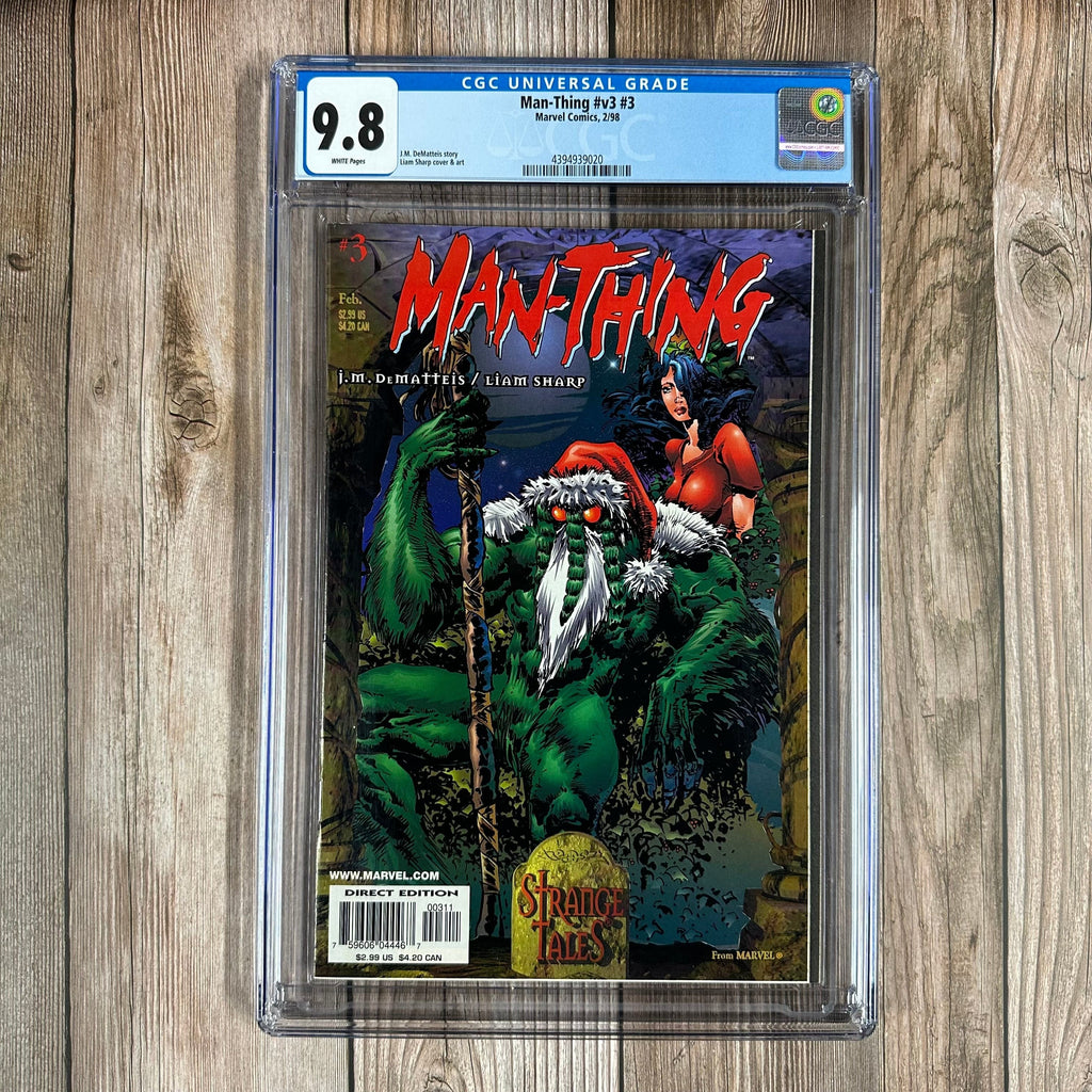 Bry's Comics *B0X04 Man-Thing #3 CGC 9.8 WP Cover by Liam Sharp