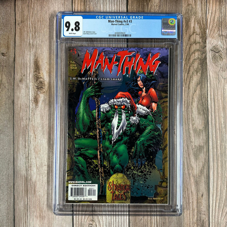 Bry's Comics *B0X04 Man-Thing #3 CGC 9.8 WP Cover by Liam Sharp