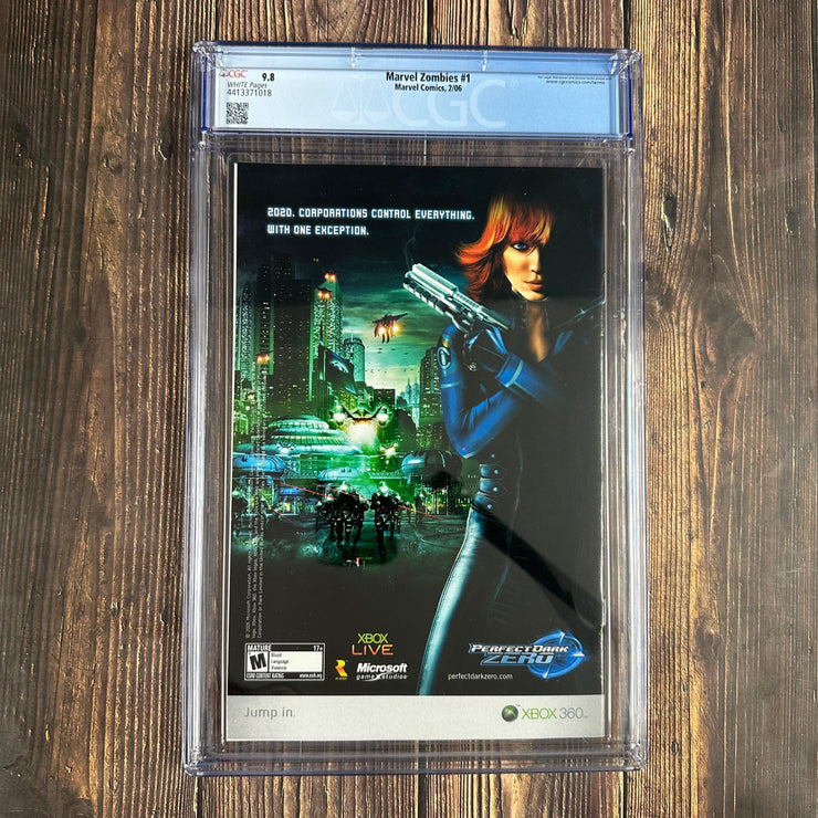 Bry's Comics *B0X05 Marvel Zombies #1 CGC 9.8 WP Cover Art by Arthur Suydam, Amazing Fantasy #15 Cover Homage, LOW PRINT