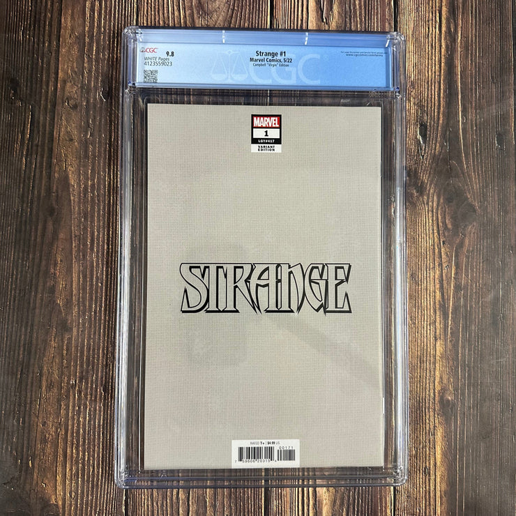 Bry's Comics *B0X05 Strange #1 CGC 9.8 WP 1:500 variant cover by J. Scott Campbell