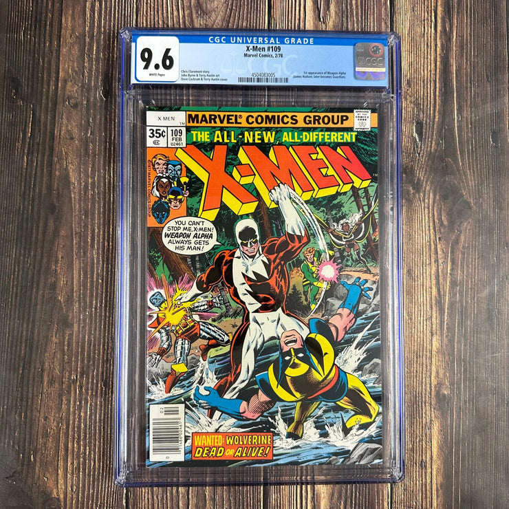 Bry's Comics *B0X05 Uncanny X-Men #109 CGC 9.6 WP  1st appearance of Weapon Alpha who later becomes Vindicator