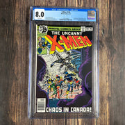Bry's Comics *B0X05 Uncanny X-Men #120 CGC 8.0 WP Cover Art by John Byrne, 1st cameo team appearance of Alpha Flight: Sasquatch, Aurora, Northstar, Shaman, Snowbird