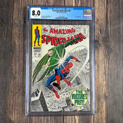 Bry's Comics *B0X06 Amazing Spider-Man #64 CGC 8.0 WP CLASSIC Cover Art by John Romita Sr.