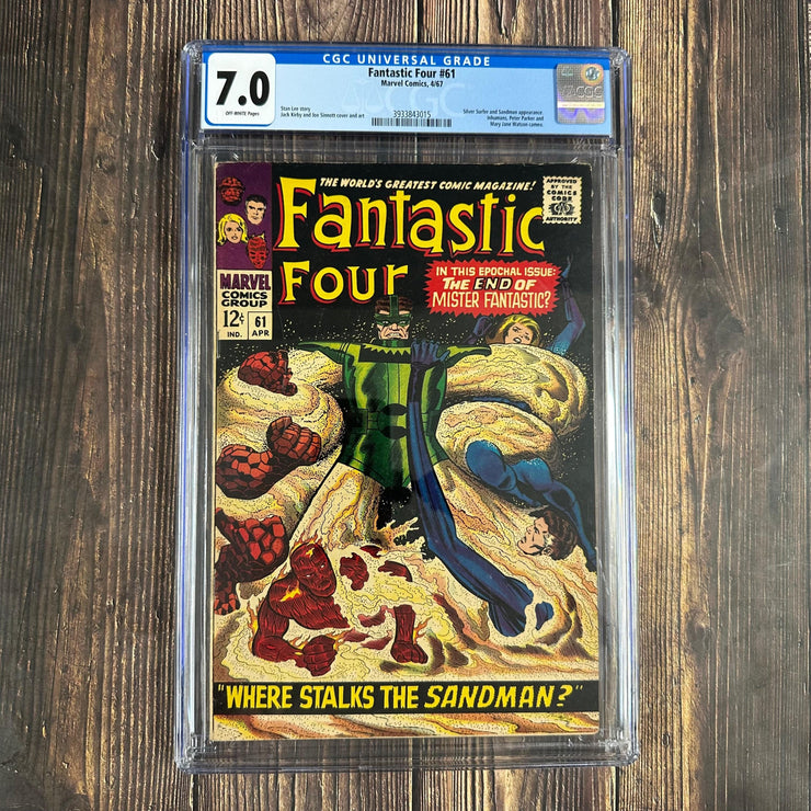 Bry's Comics *B0X06 Fantastic Four #61 CGC 7.0 Cover Art by Jack Kirby