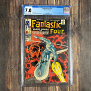 Bry's Comics *B0X06 Fantastic Four #72 CGC 7.0 ICONIC Cover Art by Jack Kirby