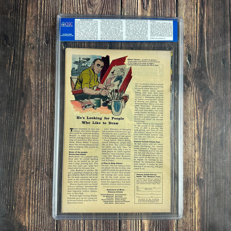 Bry's Comics *B0X07 Avengers #6 CGC 7.5 Old CGC Case, Cover Art by Jack Kirby, 1st full appearance of Baron Heinrich Zemo, 1st team appearance of the Masters of Evil