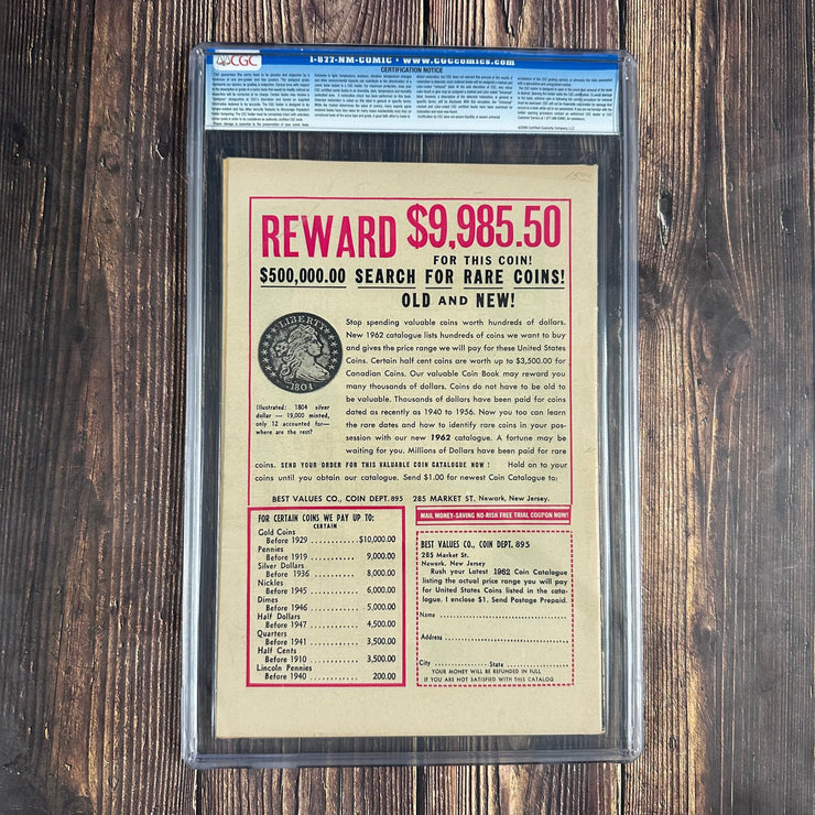 Bry's Comics *B0X07 Strange Tales #105 CGC 6.0  2nd appearance of the Wizard